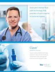 Clave® - ICU Medical, Inc.