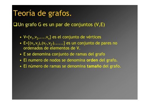 TeorÃ­a de Grafos