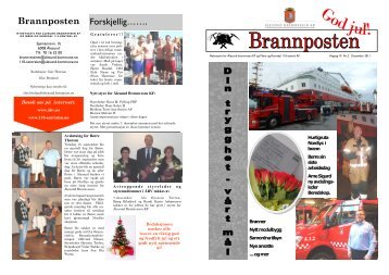 Brannposten Forskjellig……. - Ålesund kommune