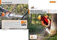 MS 261 C-M mit M-Tronic. Perfekte Einstellung serienmÃ¤Ãig. - Stihl