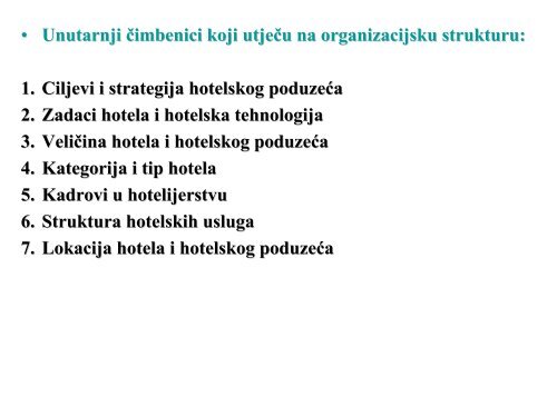 Organizacija, organiziranje, vrste organizacijskih ... - LUMENS