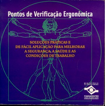 Pontos de verificação ergonômica - Fundacentro