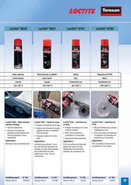 Solutions pour la rÃ©paration et la maintenance de vÃ©hicules - Loctite