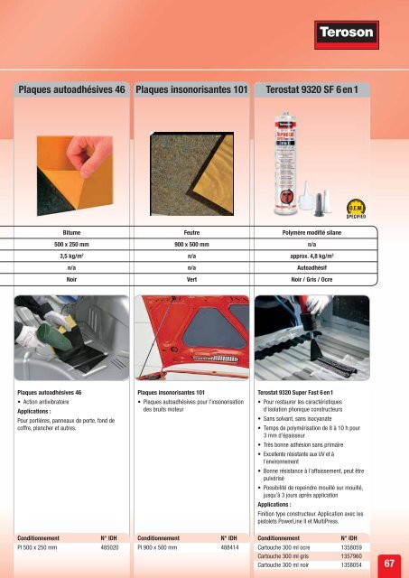 Solutions pour la rÃ©paration et la maintenance de vÃ©hicules - Loctite