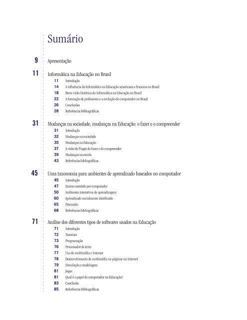 Computador na Sociedade do Conhecimento