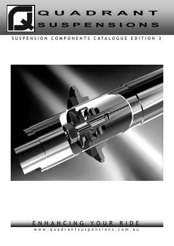 Suspension components catalogue edition 3 - Quadrant Automotive ...