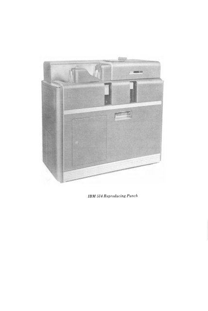 The IBM Reproducer - IBM 1401