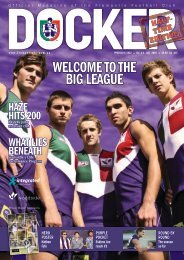 FD365a Docker - Member Magazine Issue 02, 2010 - Fremantle ...