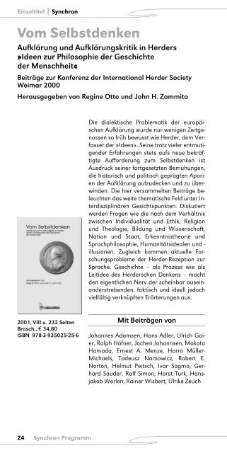 Untitled - Synchron Wissenschaftsverlag der Autoren