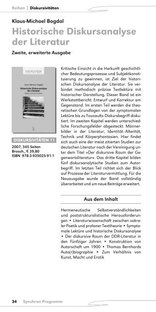 Untitled - Synchron Wissenschaftsverlag der Autoren