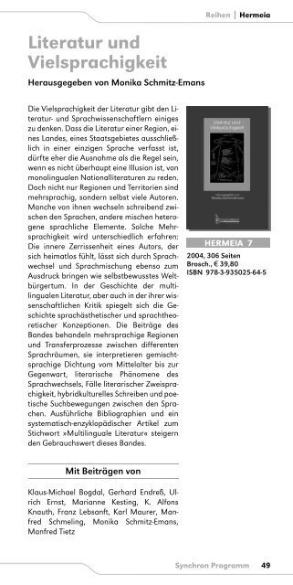 Untitled - Synchron Wissenschaftsverlag der Autoren