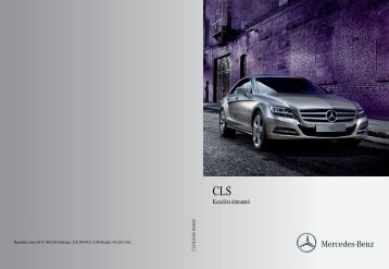 KezelÃ©si ÃºtmutatÃ³ - Mercedes-Benz MagyarorszÃ¡g