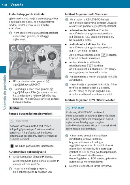 KezelÃ©si ÃºtmutatÃ³ - Mercedes-Benz MagyarorszÃ¡g