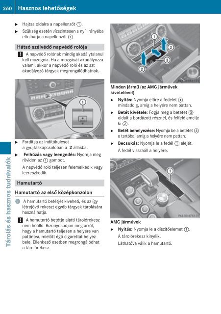 KezelÃ©si ÃºtmutatÃ³ - Mercedes-Benz MagyarorszÃ¡g