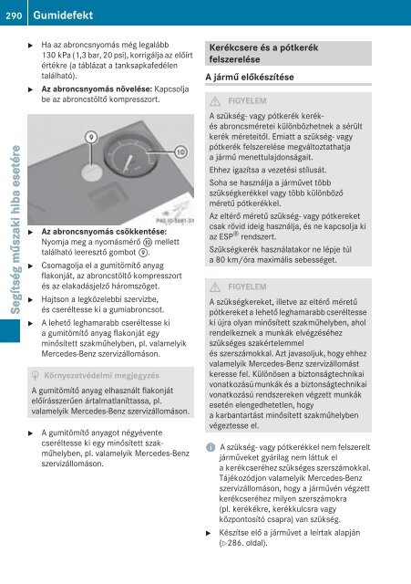 KezelÃ©si ÃºtmutatÃ³ - Mercedes-Benz MagyarorszÃ¡g