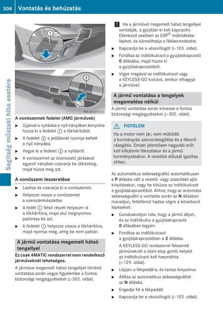 KezelÃ©si ÃºtmutatÃ³ - Mercedes-Benz MagyarorszÃ¡g