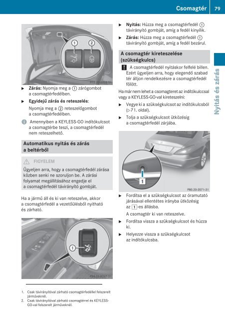 KezelÃ©si ÃºtmutatÃ³ - Mercedes-Benz MagyarorszÃ¡g