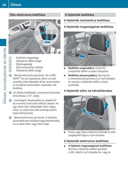 KezelÃ©si ÃºtmutatÃ³ - Mercedes-Benz MagyarorszÃ¡g