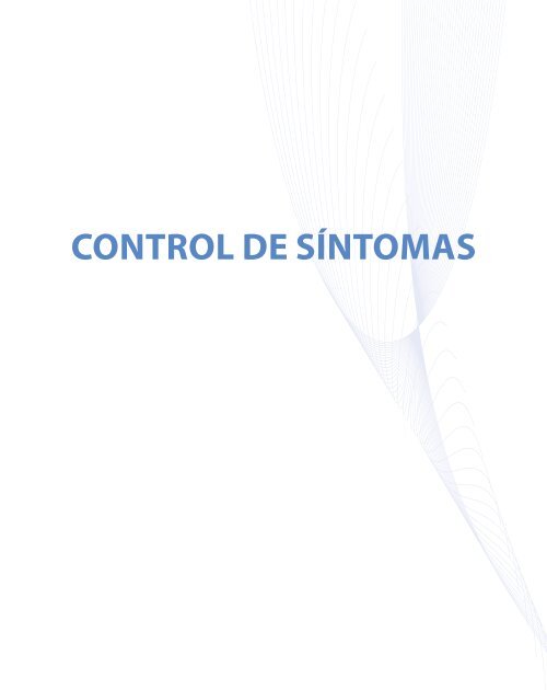 Cuidados paliativos. Control de sÃ­ntomas - CGCOM