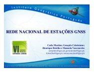REDE NACIONAL DE ESTAÃÃES GNSS