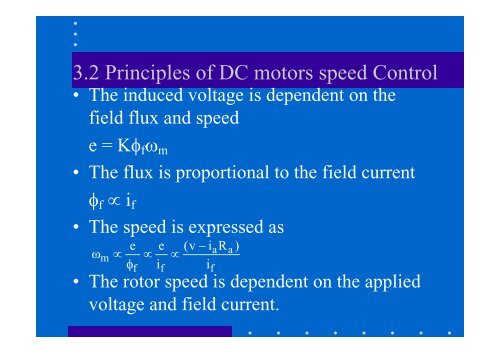 3 Phase-controlled DC motor drives