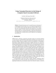 Using Conceptual Structures in the Design of Computer ... - Uta Priss