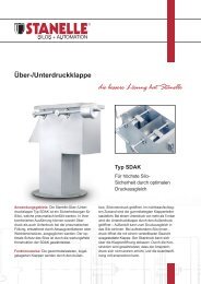 Ãber-/Unterdruckklappe - STANELLE Silos + Automation GmbH