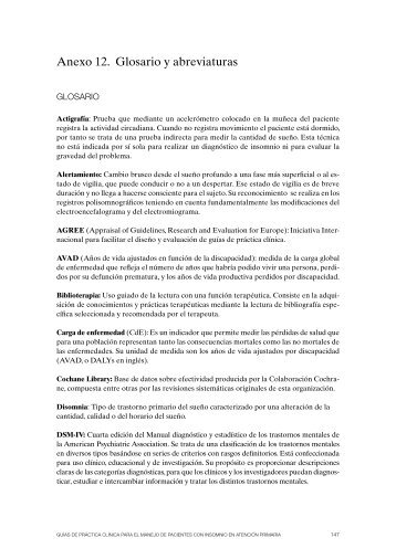 Anexo 12. Glosario y abreviaturas