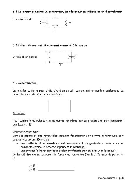 Les accumulateurs - Enseignons.be