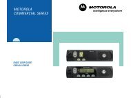 Motorola CM340 i CM360 Instrukcja ObsÅugi