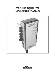 VACUUM EQUALIZER OPERATOR'S MANUAL - Air Techniques, Inc.