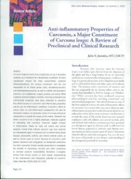 Anti-inflammatory Properties of Curcumin, a Major Constituent ...