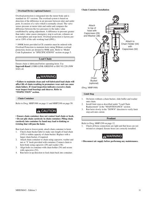 Palair Plus - Ingersoll Rand Industrial Technologies On-line ...