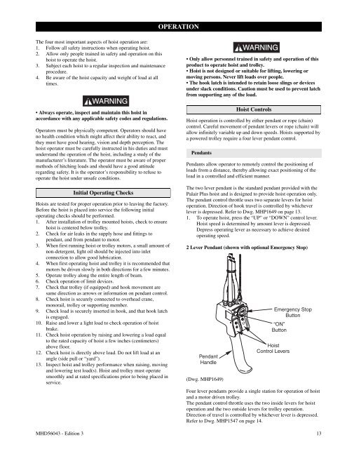 Palair Plus - Ingersoll Rand Industrial Technologies On-line ...