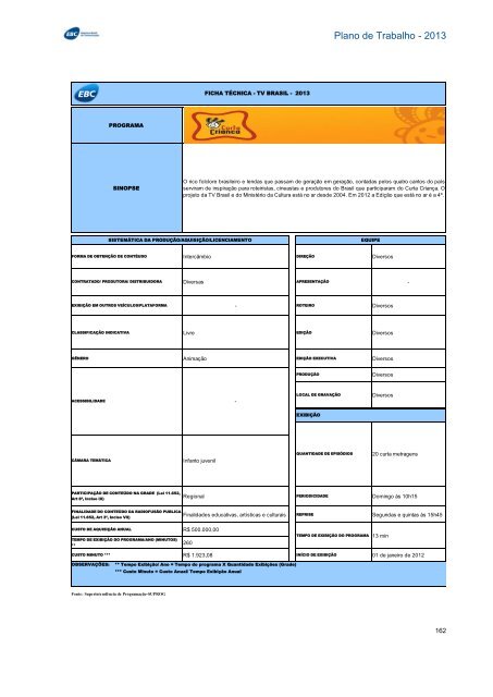 Plano de Trabalho - Conselho Curador - EBC