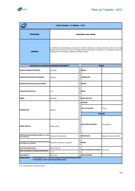 Plano de Trabalho - Conselho Curador - EBC