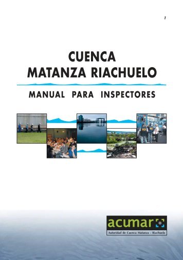 CUENCA MATANZA RIACHUELO â Manual para Inspectores