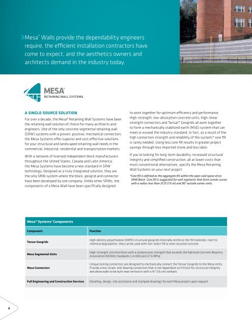 Grade Separation Solutions Overview Brochure - Tensar International