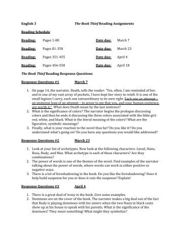 Book Thief Reading Assignments.pdf - Fcserver.nvnet.org