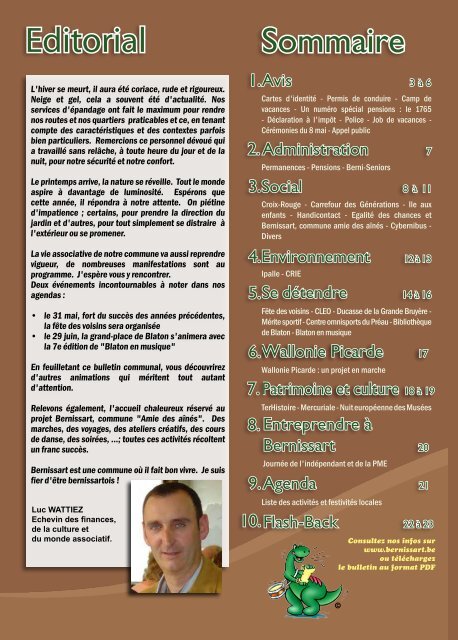 rencontre bernissart