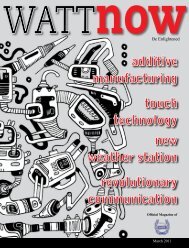 download a PDF of the full March 2011 issue - Wattnow