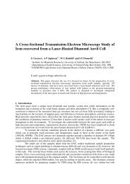 A Cross-Sectional Transmission Electron Microscopy Study of Iron ...