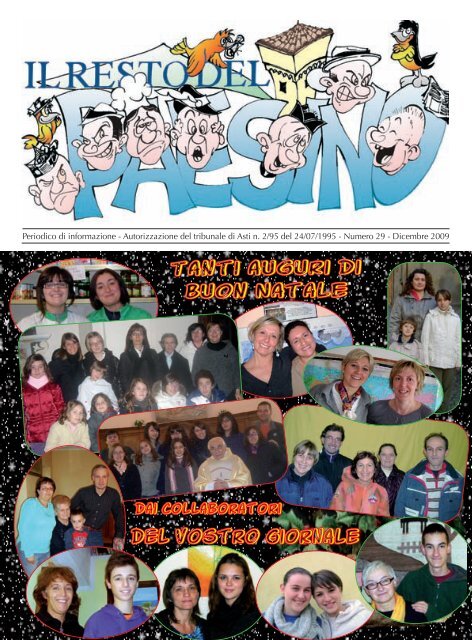 Buon Natale Dai Ragazzi Di Amici.Tanti Auguri Di Buon Natale Del Vostro Giornale Comuni In Rete