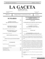 Gaceta - Diario Oficial de Nicaragua - # 248 de 31 Diciembre 2002