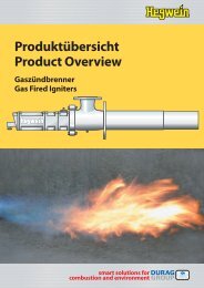 GaszÃ¼ndbrenner Gas Fired Igniters - SES Combustion AB