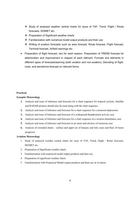 5 India Meteorological Department Central Training ... - (IMD), Pune