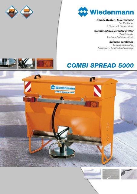 COMBI SPREAD 5000 - Wiedenmann GmbH