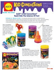 ALEX & Kid Concoctions Teach Kids The Science - Alex Toys