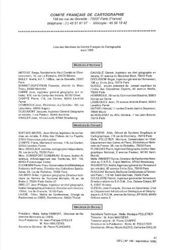 Page 1 COMITÉ FRANÇAIS DE CARTOGRAPHIE 138 bis rue de ...