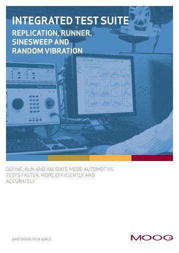 Integrated Test Suite Modules - Moog Inc